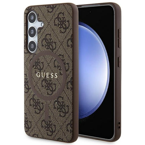 Viedtālruņa aizmugurējais vāciņš Samsung Galaxy S24 4G Collection Mag - Brūna