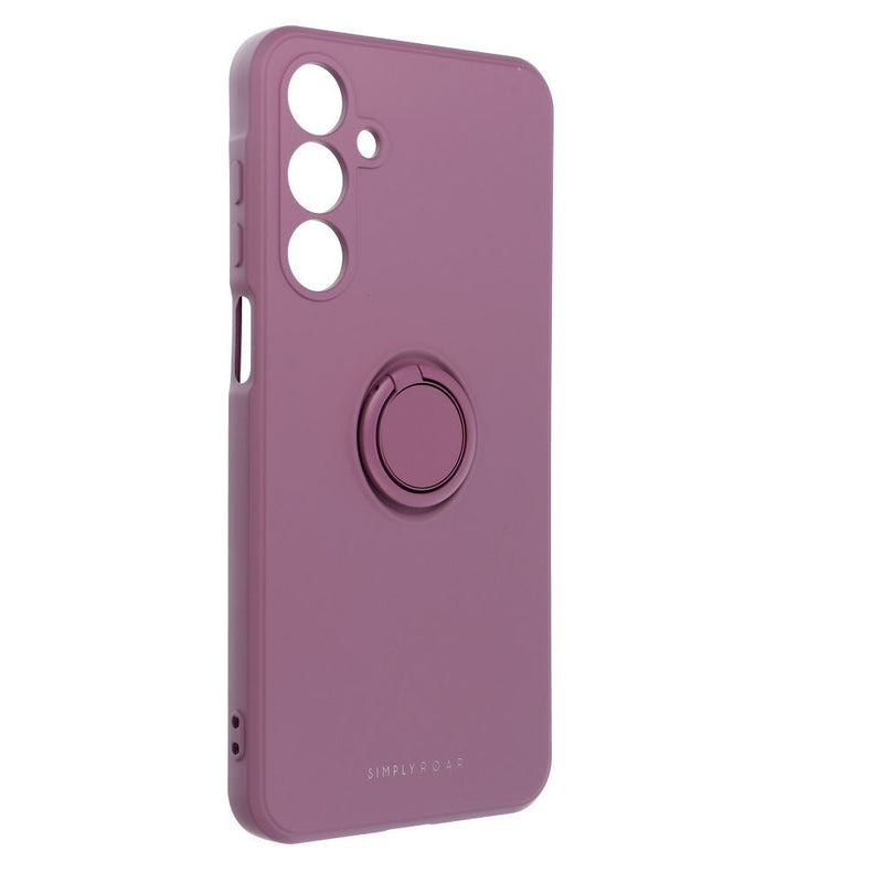 Viedtālruņa aizmugurējais vāciņš Samsung Galaxy A16 Roar Amber - Purpura