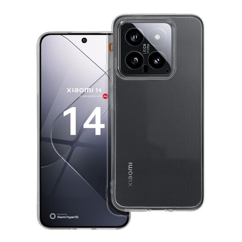 Viedtālruņa aizmugurējais vāciņš Xiaomi 14 Clear Case - Caurspīdīga