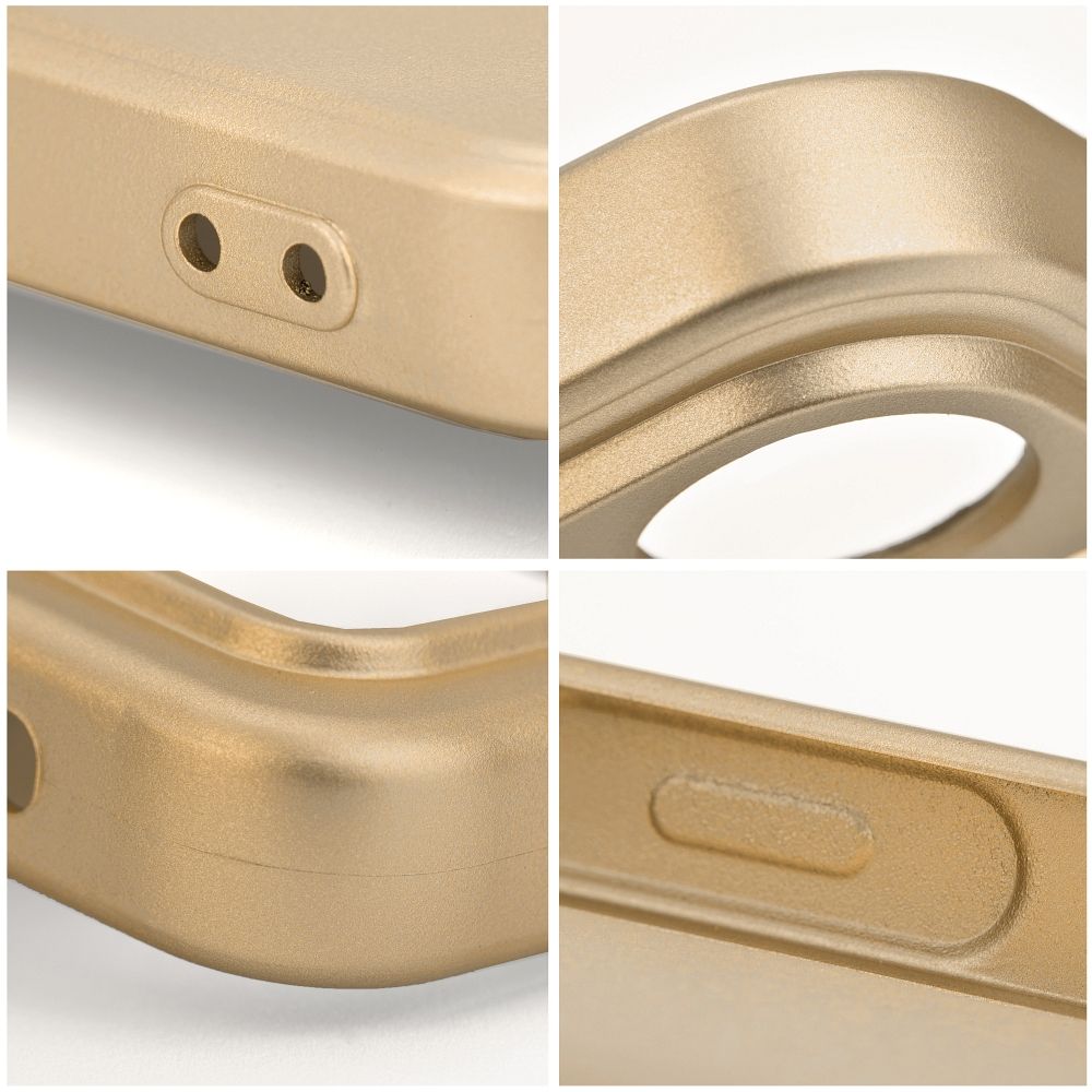 Viedtālruņa aizmugurējais vāciņš Apple iPhone 15 Pro METALLIC - Zelta