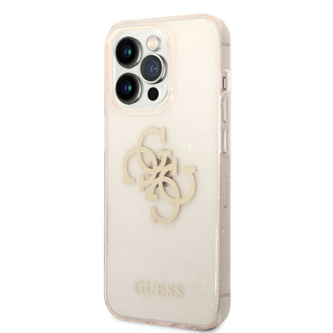 Viedtālruņa aizmugurējais vāciņš Apple iPhone 14 Pro Max BIG METAL LOGO Viedtalruna Aizmugurejais Vacins Apple Iphone 14 Pro Max Big Metal Logo - Zelta