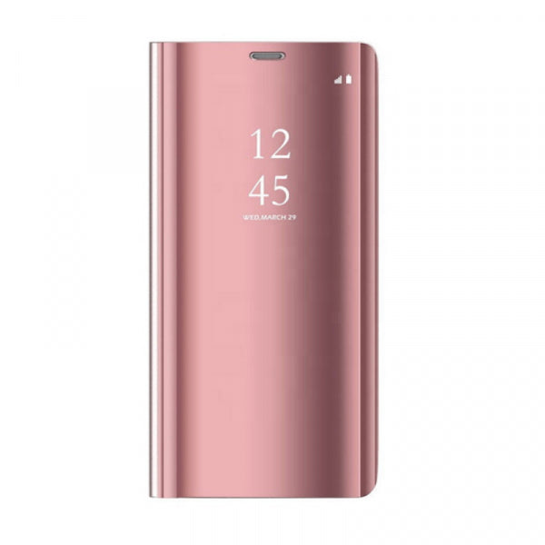 Viedtālruņa atveramais maciņš Samsung Galaxy S10 Plus Smartclearview - Rozā