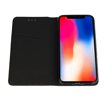 Viedtālruņa atveramais maciņš Samsung Galaxy A51 Book Magnet - Melna
