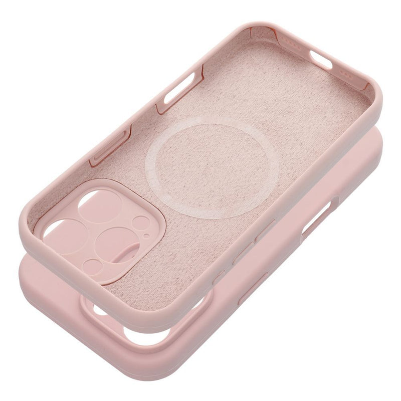 Viedtālruņa aizmugurējais vāciņš Apple iPhone 16 Pro Silikon 2MM - Rozā