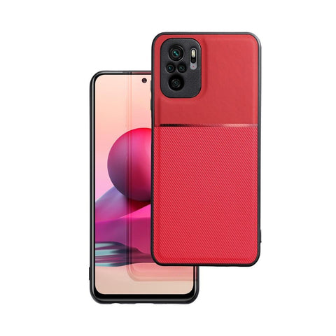 Viedtālruņa aizmugurējais vāciņš Xiaomi Redmi Note 10 Pro Max Noble case - Sarkana