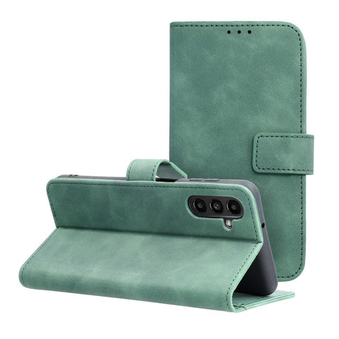 Viedtālruņa atveramais maciņš Samsung Galaxy A13 5G Tender book case - Zaļa