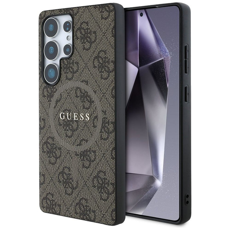 Viedtālruņa aizmugurējais vāciņš Apple Galaxy S25 Ultra Clas Logo Mag - Brūna