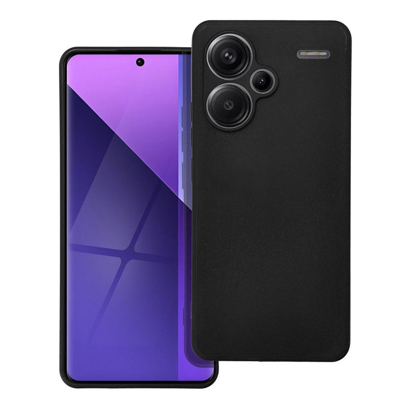 Viedtālruņa aizmugurējais vāciņš Xiaomi Redmi Note 13 Pro + 5G Soft Case - Melna