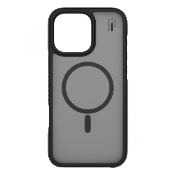 Viedtālruņa aizmugurējais vāciņš Apple iPhone 16 Pro Max Bumper Case Mag - Melna,Caurspīdīga