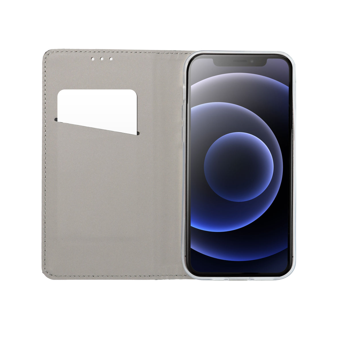 Viedtālruņa atveramais maciņš Samsung Galaxy M53 Smart case book - Melna