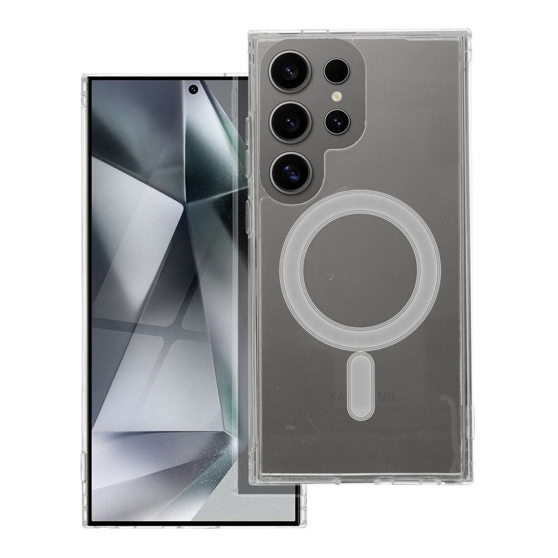 Viedtālruņa aizmugurējais vāciņš Samsung Galaxy S24 Ultra MagSafe CASE - Caurspīdīga