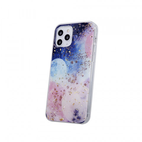 Viedtālruņa aizmugurējais vāciņš Samsung Galaxy dažādiem modeļiem Gold Glam Galactic - Dažādās krāsās