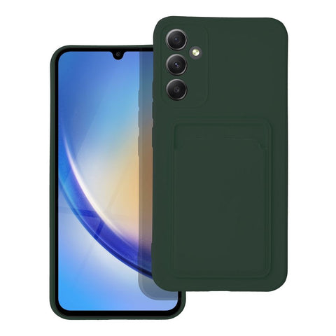 Viedtālruņa aizmugurējais vāciņš Samsung Galaxy A34 Card Case - Dažādās krāsās