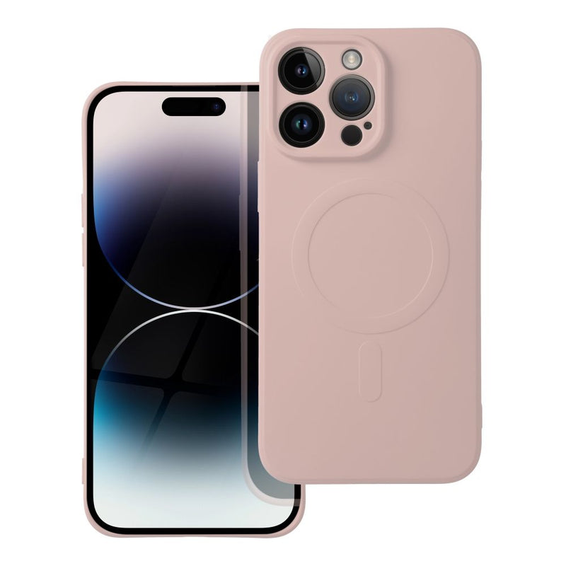 Apple iPhone 14 Pro Max Silicone Mag MagSafe - Rozā