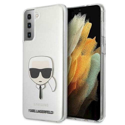 Viedtālruņa aizmugurējais vāciņš Samsung Galaxy S21 Plus Klhcs21mktr - Caurspīdīga ar dizainu