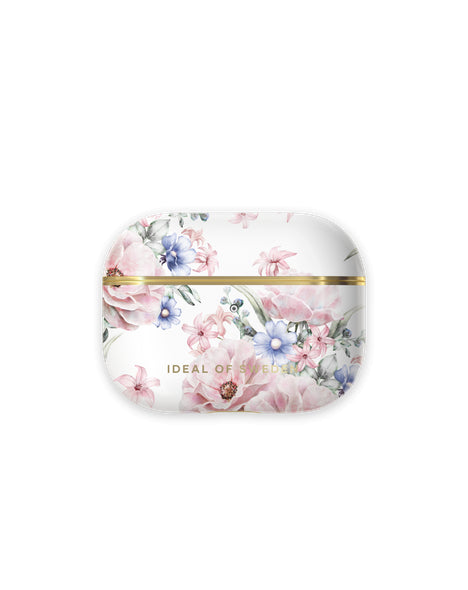Austiņu apvalks Apple Airpods Pro / 3 - Balta maigi rozā ar dizainu