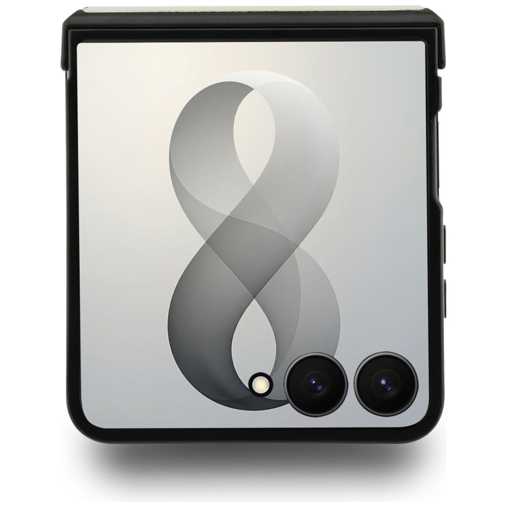 Premium vāciņš Samsung Galaxy Z Flip 8 Ring Classic - Bēša