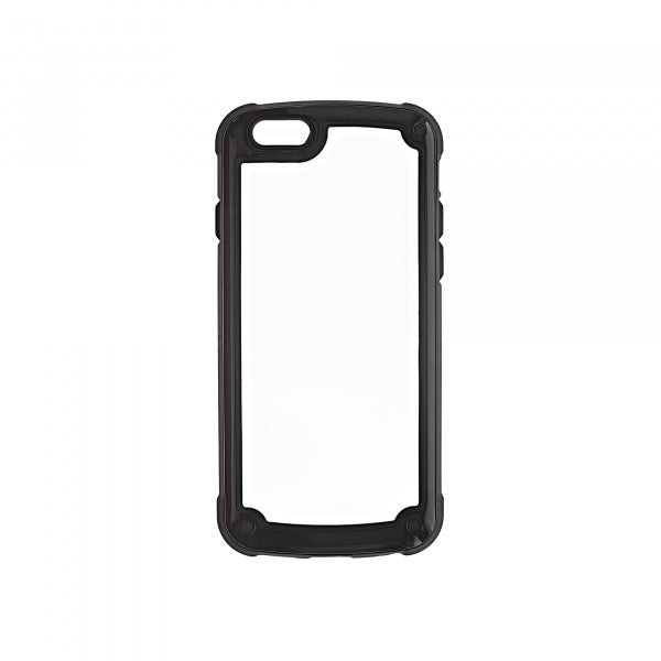 Viedtālruņa aizmugurējais vāciņš Apple iPhone 6 Pancer - Melna caurspīdīga