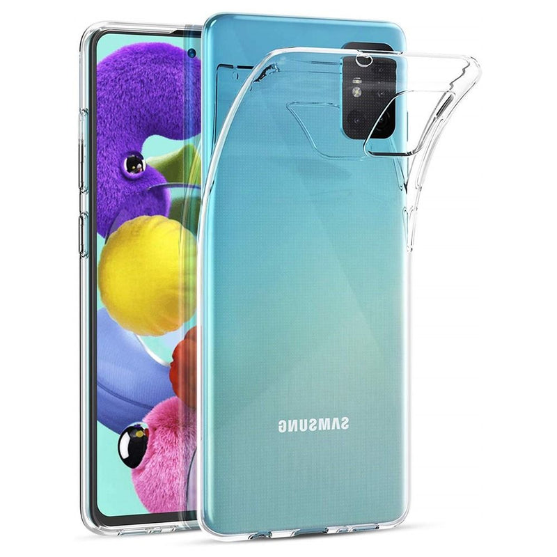 Viedtālruņa aizmugurējais vāciņš Samsung Galaxy A51 Ultra slim 0 - Caurspīdīga