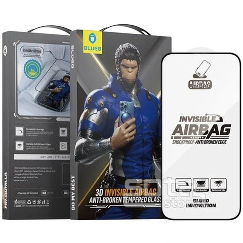 Viedtālruņa aizsargstikls Apple iPhone 15 Pro Max Mr Monkey Glass Airbag Anti Broken
