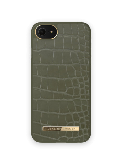 Apple iPhone SE 20 Khaki Croco - Haki zaļa
