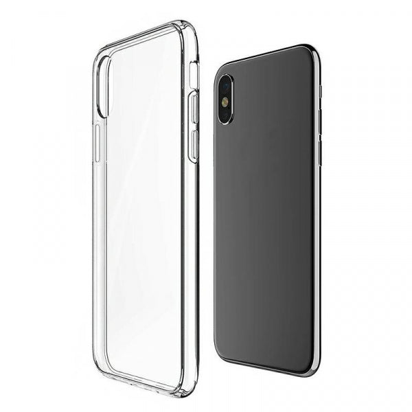 Viedtālruņa aizmugurējais vāciņš Apple iPhone X Bc Clear 1MM - Caurspīdīga