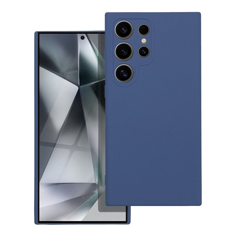Viedtālruņa aizmugurējais vāciņš Samsung Galaxy S24 Ultra Silicone Case - Zila