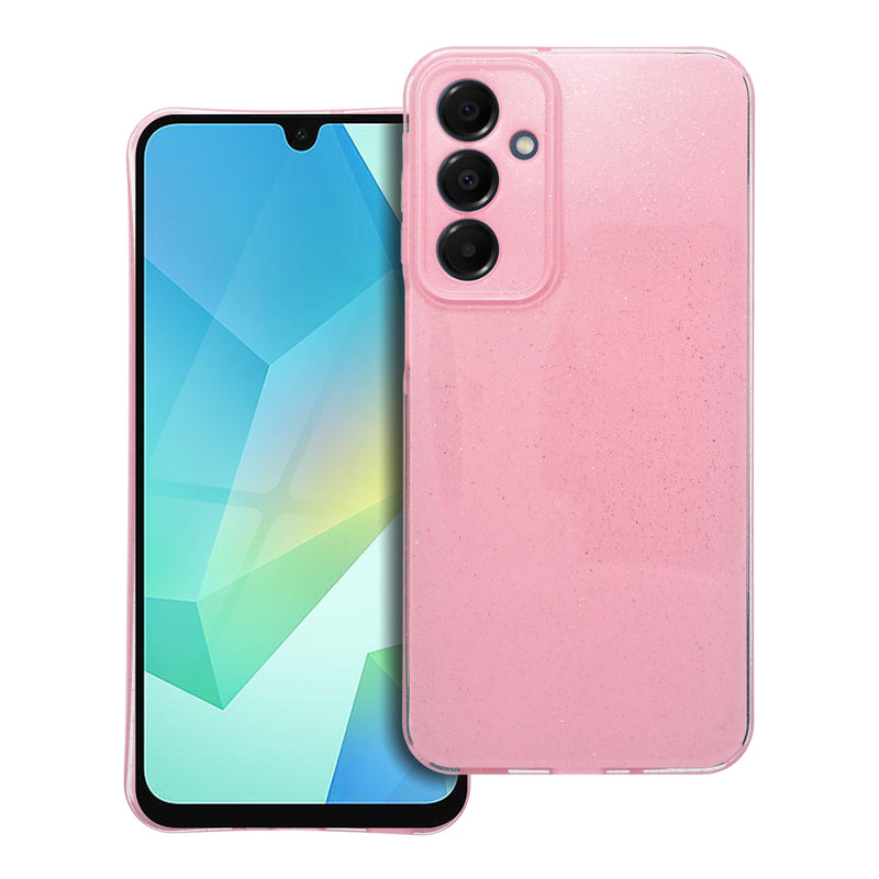 Viedtālruņa aizmugurējais vāciņš Samsung Galaxy A16 Clear Case - Rozā