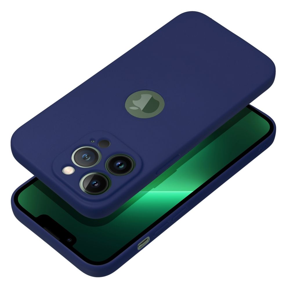 Viedtālruņa aizmugurējais vāciņš Apple iPhone 13 Pro Soft Case - Zila
