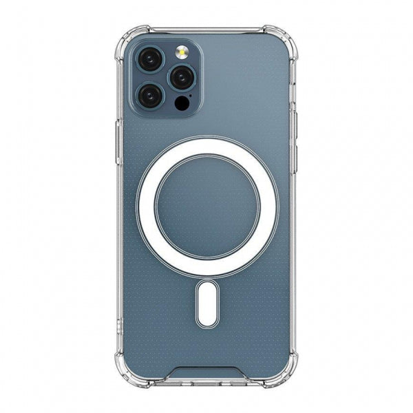 Viedtālruņa aizmugurējais vāciņš Apple iPhone 13 Pro Max MagSafe CASE - Caurspīdīga