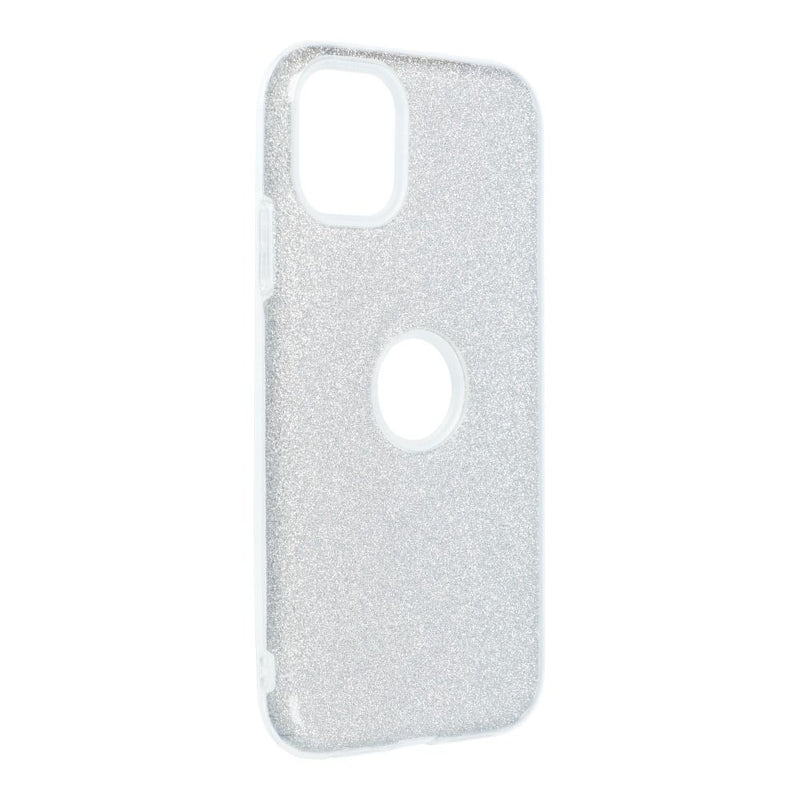 Viedtālruņa aizmugurējais vāciņš Apple iPhone 11 Shining Case - Sudraba