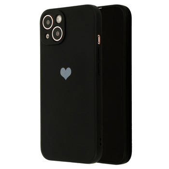 Xiaomi 11t Pro Silicone Heart - Melna