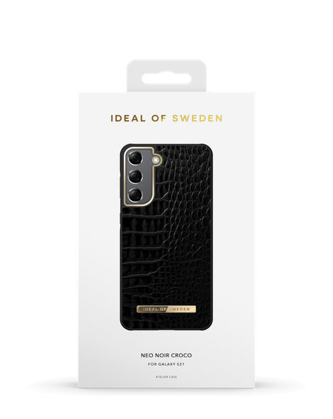 Samsung Galaxy S21 Neo Noir Croco - Melna