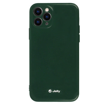 Viedtālruņa aizmugurējais vāciņš Samsung Galaxy S21 Ultra Jelly - Tumši zaļa