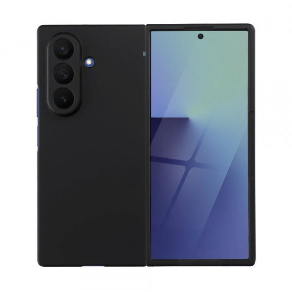 Viedtālruņa aizmugurējais vāciņš Samsung Galaxy Z Fold 7 Kong - Melna