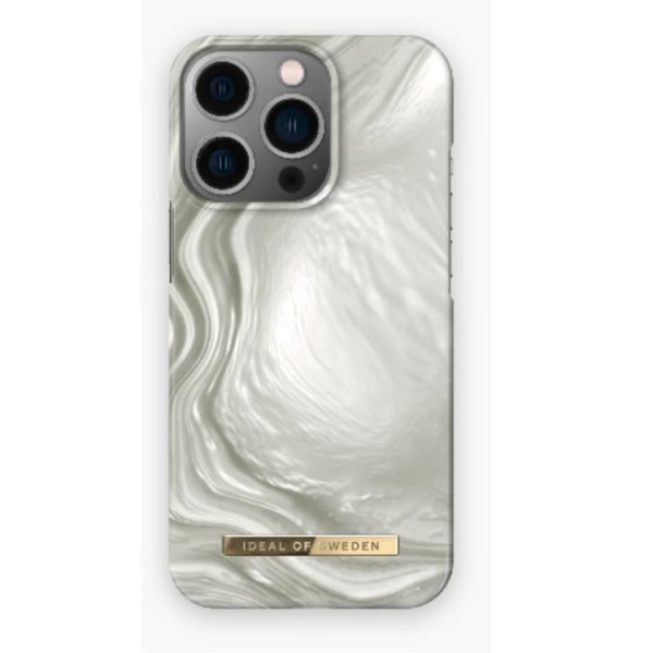 Viedtālruņa aizmugurējais vāciņš Apple iPhone 13 Pro Luminous Pearl - Pelēka sudraba ar dizainu