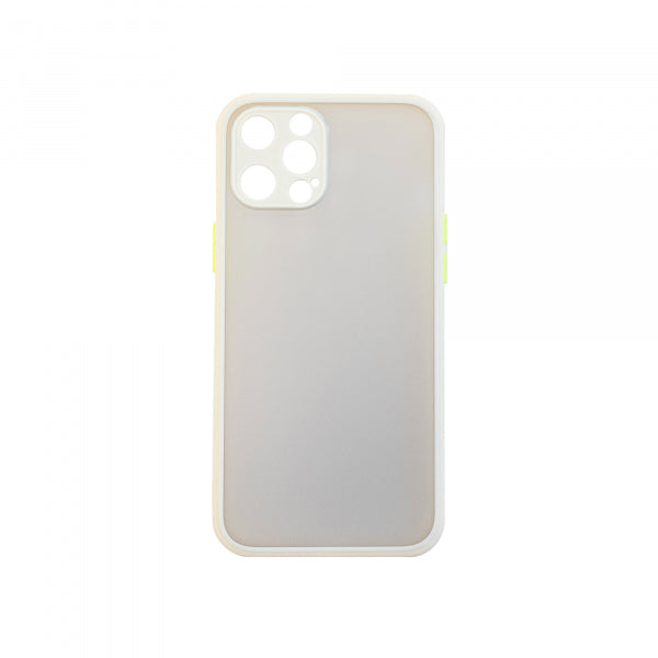Viedtālruņa aizmugurējais vāciņš Apple iPhone 12 New Skin Feel - Caurspīdīga gaiši zaļa
