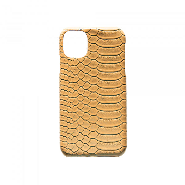 Viedtālruņa aizmugurējais vāciņš Apple iPhone 11 Wild Design 2 - Gaiši brūna
