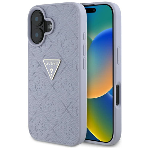 Viedtālruņa aizmugurējais vāciņš Apple iPhone 16 Hot Stamp - Violeta