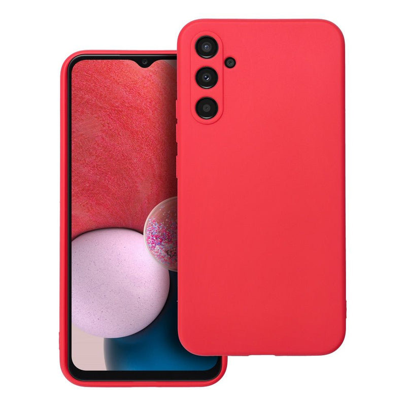 Viedtālruņa aizmugurējais vāciņš Samsung Galaxy A34 Soft - Sarkana