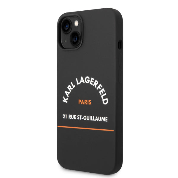 Viedtālruņa aizmugurējais vāciņš Apple iPhone 14 Pro Rue St Guillaume - Melna