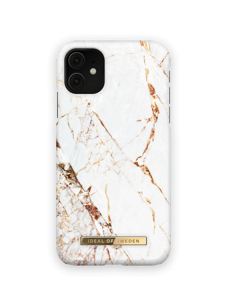Viedtālruņa aizmugurējais vāciņš Apple iPhone XR Carrara - Balta zelta ar dizainu