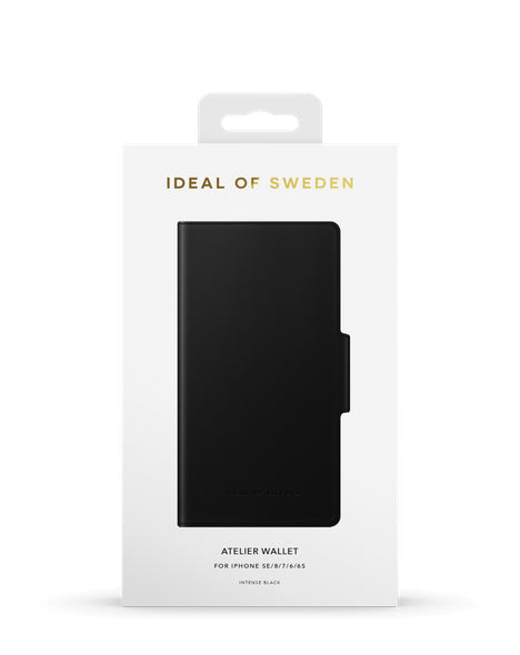 Viedtālruņa atveramais maciņš Apple iPhone 6s Intense Black Wallet - Melna