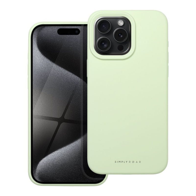 Viedtālruņa aizmugurējais vāciņš Apple iPhone 15 Pro Max Roar - Zaļa