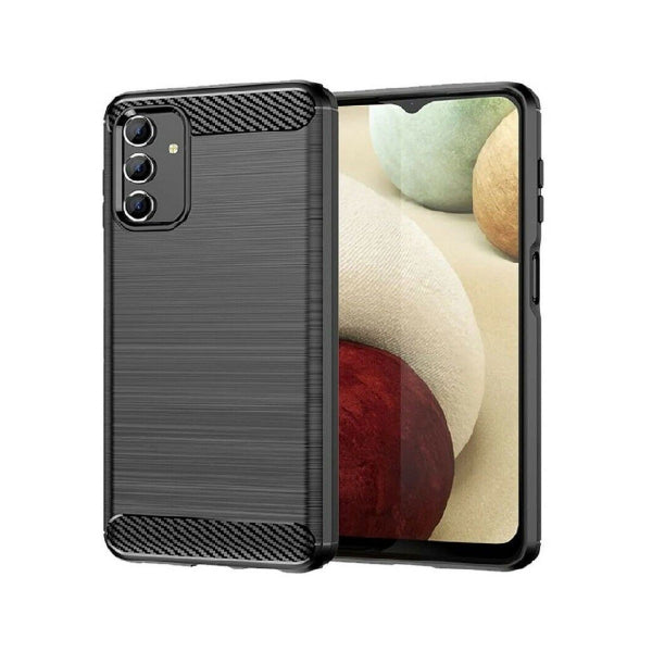 Viedtālruņa aizmugurējais vāciņš Samsung Galaxy A13 Carbon - Melna