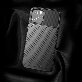 Viedtālruņa aizmugurējais vāciņš Samsung Galaxy S22 Thunder - Melna