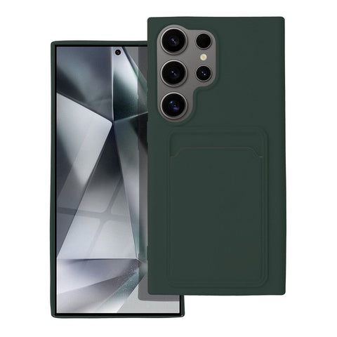 Viedtālruņa aizmugurējais vāciņš Samsung Galaxy S24 Ultra Card Case - Dažādās krāsās