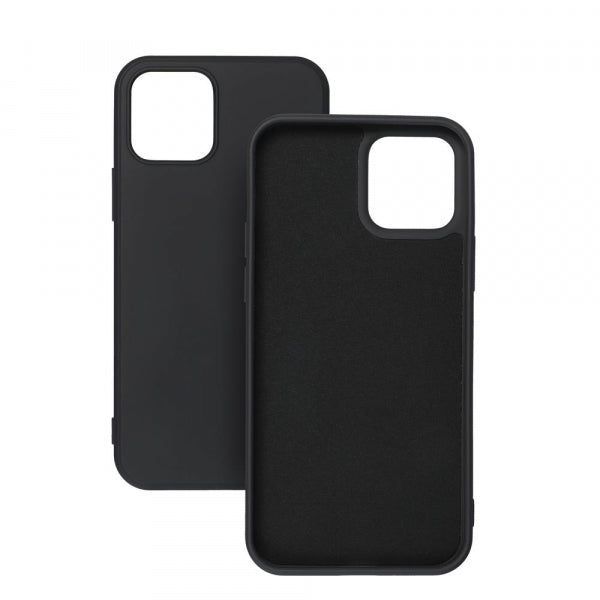 Viedtālruņa aizmugurējais vāciņš Xiaomi Mi 11 Lite 5G Silicone Part - Melna