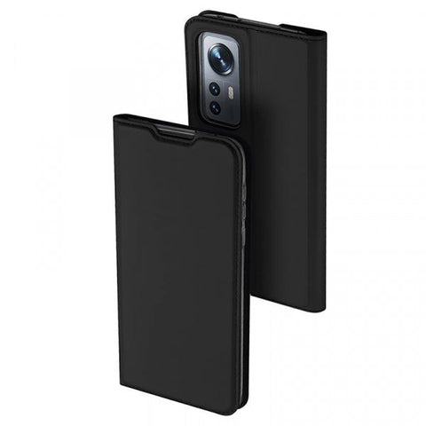 Viedtālruņa atveramais maciņš Redmi Note 11 Pro 5G Skin Leather - Melna