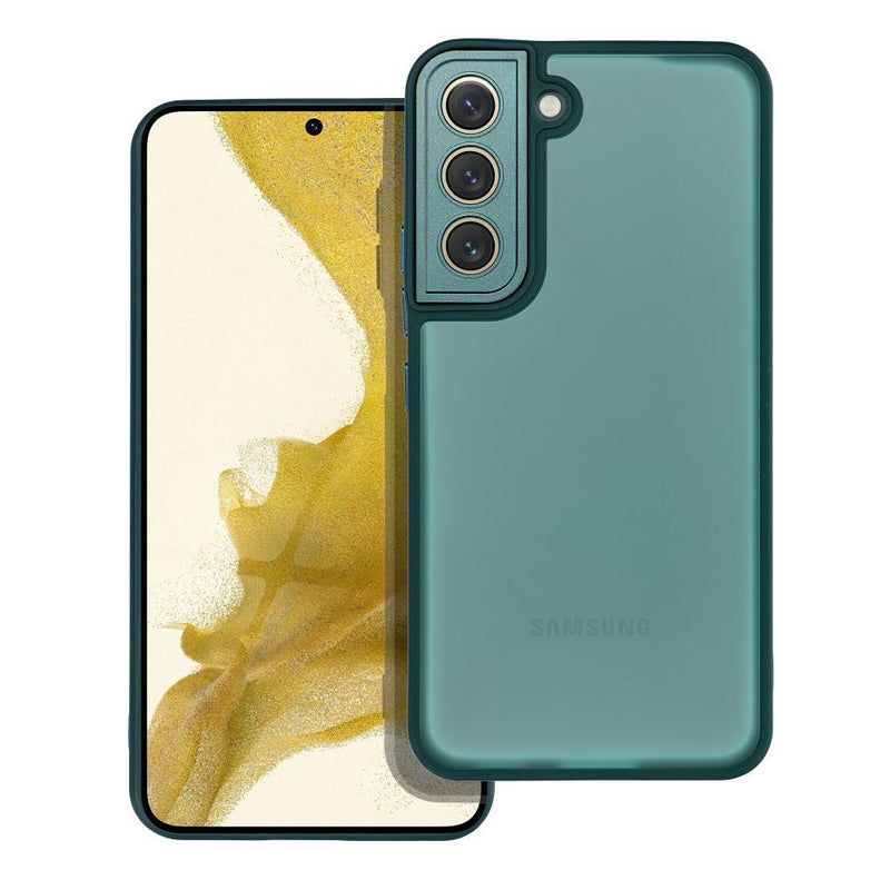 Viedtālruņa aizmugurējais vāciņš Samsung Galaxy S22 Variete Case - Zaļa